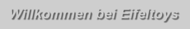 Willkommen auf meiner Modellbauhomepage