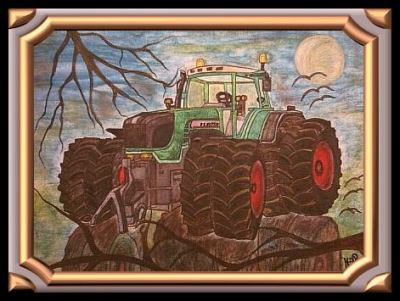 Bild �l Pastell
