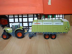 Claas Ares 836RZ mit Quantum 6800S